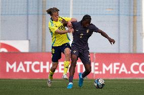 Sweden v England Under-17 Championship UEFA Qualifying 2025