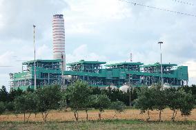 Enel Thermal Power Plant In Cerano, Brindisi, Italy