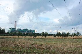 Enel Thermal Power Plant In Cerano, Brindisi, Italy