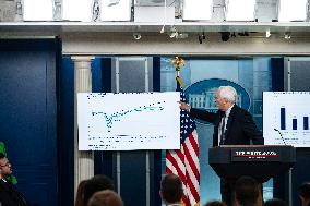 White House Press Briefing By Secretary Karine Jean-Pierre With  Jared Bernstein Chair Of The Council Of Economic Advisers