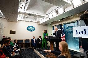 White House Press Briefing By Secretary Karine Jean-Pierre With  Jared Bernstein Chair Of The Council Of Economic Advisers