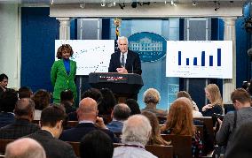 White House Press Briefing By Secretary Karine Jean-Pierre With  Jared Bernstein Chair Of The Council Of Economic Advisers