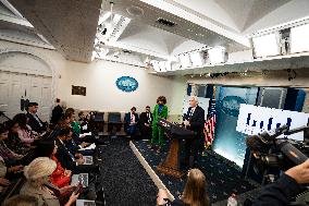 White House Press Briefing By Secretary Karine Jean-Pierre With  Jared Bernstein Chair Of The Council Of Economic Advisers