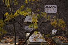 The Evangelical Augsburg Cemetery Seen In Warsaw