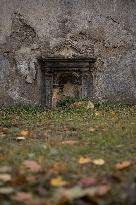 The Evangelical Augsburg Cemetery Seen In Warsaw