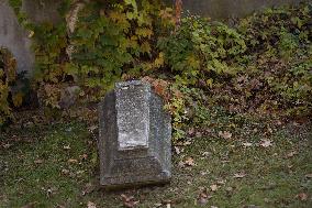 The Evangelical Augsburg Cemetery Seen In Warsaw