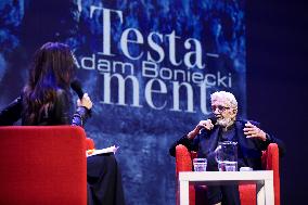 Meeting With Father Adam Boniecki In Krakow