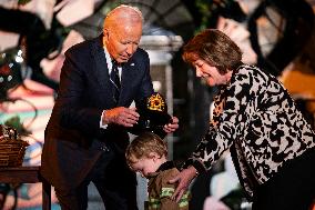 President Biden and First Lady Jill Biden Host Trick-or-Treat Event on the South Lawn