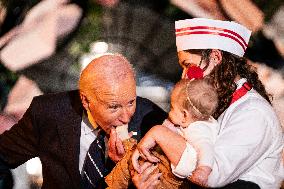 President Biden and First Lady Jill Biden Host Trick-or-Treat Event on the South Lawn