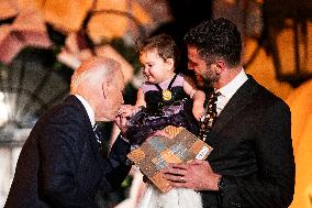 President Biden and First Lady Jill Biden Host Trick-or-Treat Event on the South Lawn