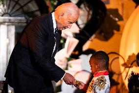 President Biden and First Lady Jill Biden Host Trick-or-Treat Event on the South Lawn