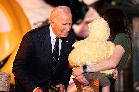 President Biden and First Lady Jill Biden Host Trick-or-Treat Event on the South Lawn