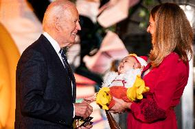 President Biden and First Lady Jill Biden Host Trick-or-Treat Event on the South Lawn