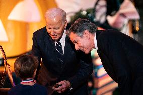 President Biden and First Lady Jill Biden Host Trick-or-Treat Event on the South Lawn