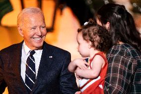 President Biden and First Lady Jill Biden Host Trick-or-Treat Event on the South Lawn