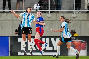 CALCIO - Amichevole - USA Women vs Argentina Women