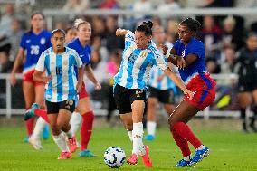 CALCIO - Amichevole - USA Women vs Argentina Women