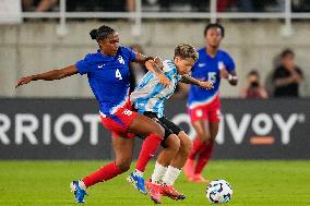 CALCIO - Amichevole - USA Women vs Argentina Women