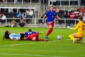 CALCIO - Amichevole - USA Women vs Argentina Women