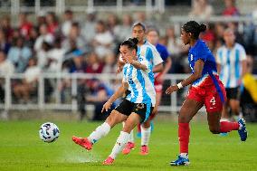 CALCIO - Amichevole - USA Women vs Argentina Women