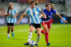 CALCIO - Amichevole - USA Women vs Argentina Women