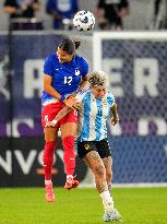 CALCIO - Amichevole - USA Women vs Argentina Women