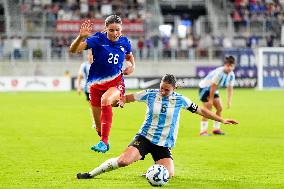 CALCIO - Amichevole - USA Women vs Argentina Women