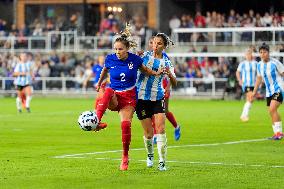 CALCIO - Amichevole - USA Women vs Argentina Women