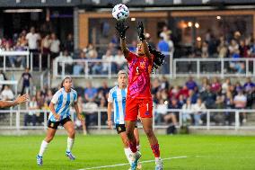 CALCIO - Amichevole - USA Women vs Argentina Women