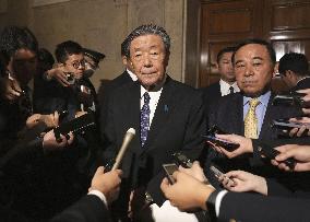 Japan's ruling LDP, small opposition party talks