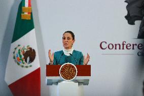 President Claudia Sheinbaum Briefing Conference - Mexico