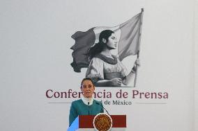 President Claudia Sheinbaum Briefing Conference - Mexico