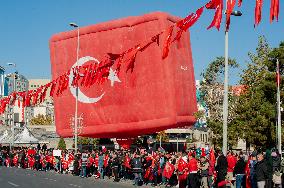 Republic Turkey 101th Anniversary - Turkey