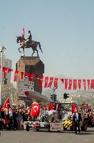 Republic Turkey 101th Anniversary - Turkey