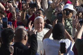 Pope Francis Wednesday Audience - Vatican