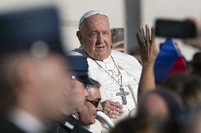 Pope Francis Wednesday Audience - Vatican