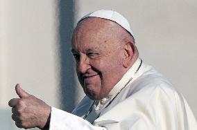 Pope Francis Wednesday Audience - Vatican