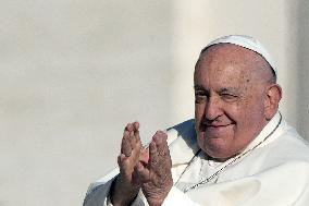 Pope Francis Wednesday Audience - Vatican