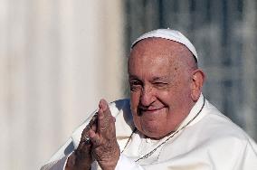 Pope Francis Wednesday Audience - Vatican