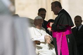 Pope Francis Wednesday Audience - Vatican