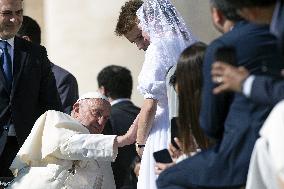 Pope Francis Wednesday Audience - Vatican