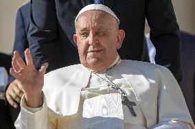 Pope Francis Wednesday Audience - Vatican