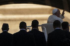 Pope Francis Wednesday Audience - Vatican