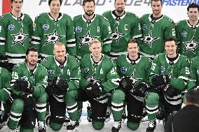 Teams practice prior to the NHL Global Series matches between Dallas Stars and Florida Panthers