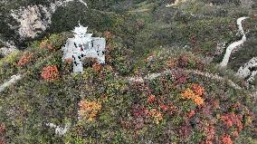 Autumn Scenery at Jiguan Mountain - China