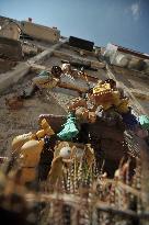 People Visit Cemeteries For The Dia De Muertos Celebrations