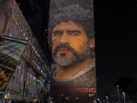 Maradona's Birthday, Celebrations At The Bronx In S Giovanni A Teduccio