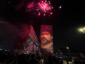 Maradona's Birthday, Celebrations At The Bronx In S Giovanni A Teduccio