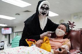 Halloween Blood Donation In Bangkok.