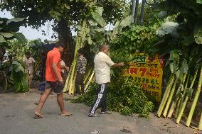 Flower Selling For Diwali